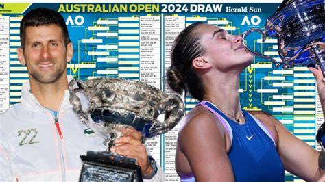 Australian Open 2024 Draws .